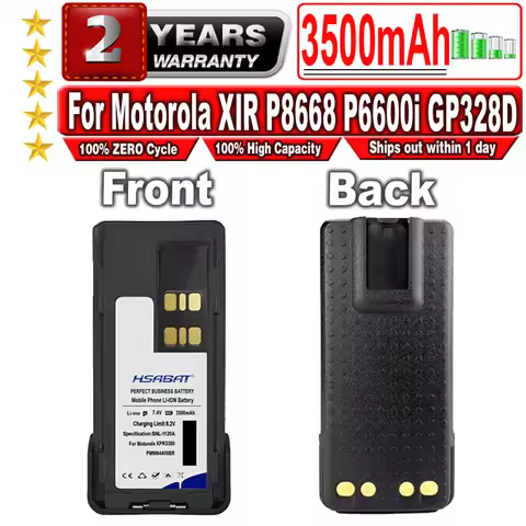 3500mAh PMNN4409 Battery for Motorola XPR3300 XPR3500 XPR7350 DP4000 DP4400 DP4401 DP4600 DP4601 DP4