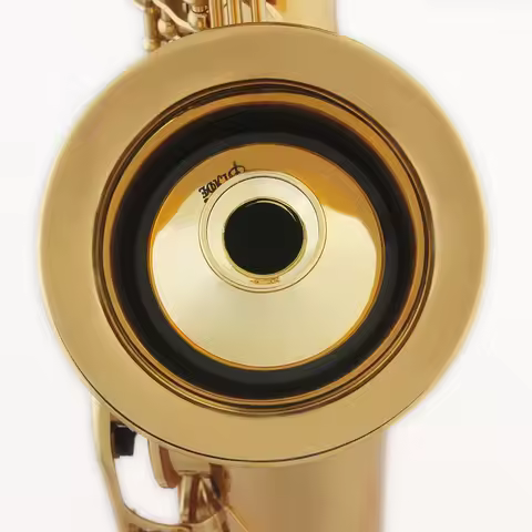 Alto Saxophone Silencer High Quality Woodwind Musical Instrument Accessories Round Light-Weight ABS 