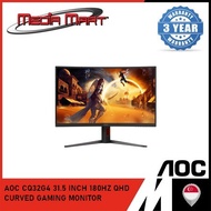 AOC CQ32G4 31.5 INCH 180HZ QHD CURVED GAMING MONITOR