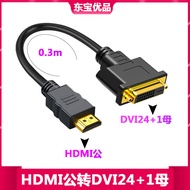 Dây Chuyển Đổi HDMI Sang DVI Hai Chiều MAOJJ DVI24+1/24+5 Công Chuyển Đổi Sang HDMI Mẹ Dây Kết Nối C