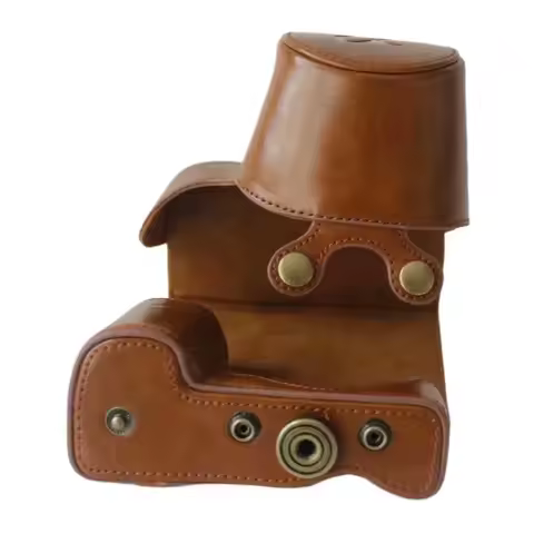 Camera Video Bag Case PU Cover Fits for Sony ILCE-6400 A6400 ILCE-6300 A6300 ILCE-6000 A6000 Digital