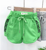 Quần Đùi Cotton 6 Màu Chất Liệu Mềm Mịn Cho Bé Trai Và Bé Gái Từ 8Kg Đến 28Kg - BE KOREA