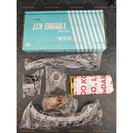 O.S.K. TIMING CHAIN KIT SET MYVI NEW D20N BEZZA1.3 ARUZ/RUSH F800 VIOS NGC102 ALZA NEW/VELOZ