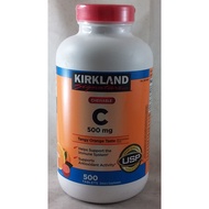 ✰Kirkland Signature Vitamin C 500mg Chewable, 500 tablets✪。 kirkland vitamin c 。