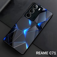 Softcase Glass Glossy For Realme C73 C75 C71 Cassing hp Realme C73 C75 C71-Protective Case hp Realme
