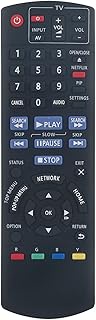 PerFascin N2QAYB000734 Replacement Remote Control fit for Panasonic Blu-Ray Disc DVD Player DMP-BD77