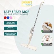 FREE MICROFIBER PAD Easy Spray Mop w/Stainless Steel Handle Microfiber Cloth mop Lantai
