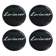 ราคาต่อ 4 ดวง สติกเกอร์ LORINSER โลรินเซอร์ สติกเกอร์เรซิน sticker rasin ขนาด 90 มิล