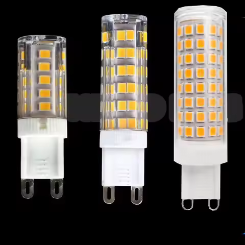 Super Bright G9 LED Light Bulb 7W 9W 12W 15W 220V Lamp Cold White/Warm White Constant Power Light LE