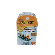 King Cup Premium Hot &amp; Spicy Spanish Style Sardines (125g) - [Same Day Delivery cut off at 4PM]