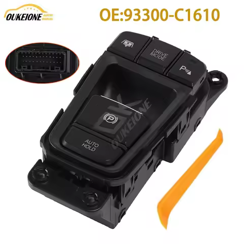 Electronic Handbrake Switch Parking Brake Switch Button for Hyundai Sonata LF 2015 2016 93300-C1610 