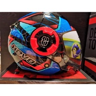 HEVO HELMET OF729 BlueRed