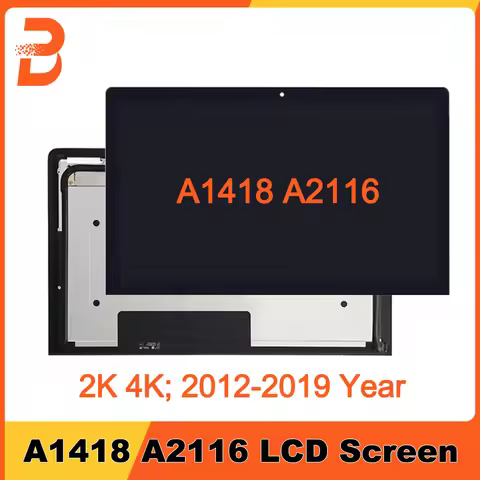 Original For iMac 21.5 inch A2116 A1418 LCD Screen Display 2012 2013 2014 2015 2017 2019 Years