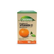 Certified Naturals – 脂質維他命C + 槲皮素 + 鋅 600毫克 90粒素食膠囊