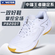 Genuine victor Victory Badminton Shoes P9200TD Men Women Professional Shock Absorption Sneakers Anti