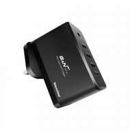iMazing - 氮化鎵 100W Type-C x3 ,USB-A x1 快速充電器 -黑色