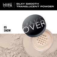MAKE OVER Silky Smooth Translucent Powder 35 g - Bedak Tabur