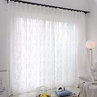 Simple Modern White Wild Living Room Balcony partition Floor Curtain Gauze Linen Bedroom Screen 66 i