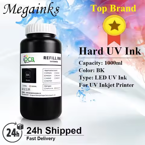 OCB GH2220 LED UV Ink 1000ML GH 2220 UV Curing Ink For Ricoh GH 2220 Printhead for Ricoh Printer Har