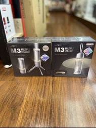 門市全新現貨‼️Lumena M3 三合一多用途照明LED露營燈（3色：灰，米金色，啡色