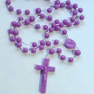 3 PCS PLASTIC FULL ROSARY Catholic Gift Catholic Altar