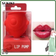 SUKIKII Silicone Lip Plumper, Beauty Pump Painless Lip Filler Tool,  Silicone Lip Plumper Women