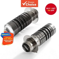 Motorcycle LED Projector Headlight - H4/P15D/BA20D Dual-Color Mini Bulb for Bike Customization