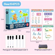 WRITING PRACTICE BOOK 3-6 YEARS OLD CHILDREN'S ACTIVITY BOOK TODDLER LEARNING BOOK/