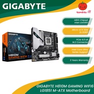 GIGABYTE H810M GAMING WIFI6 LGA1851 Micro-ATX Motherboard