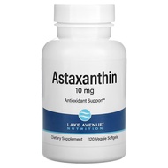 Lake Avenue Nutrition Astaxanthin 10 mg 120 Veggie Softgels