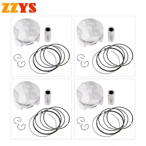 Motorcycle 55mm 55.25mm 55.5mm 55.75mm 56mm Piston Rings Kit For Honda CB400 CB-1 CBR400 NC23 CBR 40