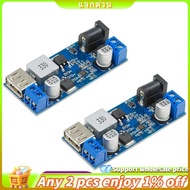 DC 6V 9V 12V 24V to DC 5V 5A  Converter Module,9-36V  to USB 5V Transformer Dual Output Voltage Regu
