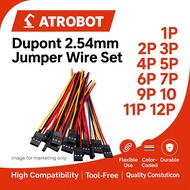 Dupont 2.54mm Jumper Wire 26AWG UL1007 Male/Female (1P-7P) for Arduino Pi Breadboard