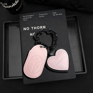 Leather Car Key Cover For Nio ET7 ET5 2022 2023 2024 Remote Key Cover Case for Weilai NIO ES6 ES8 EC