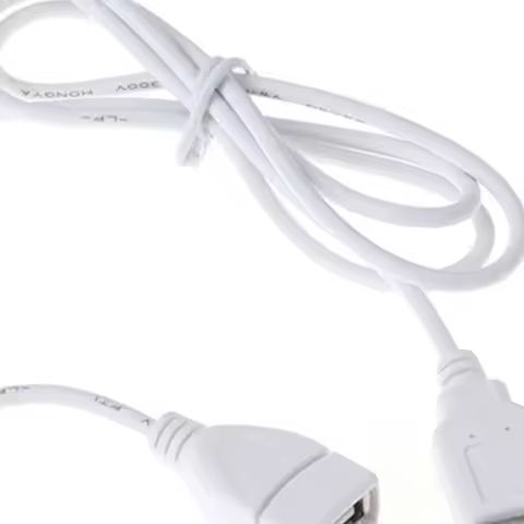 1Pc 1m USB Cable with Switch ON/OFF Cable Extension Toggle for USB Lamp USB Fan