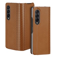Flip Case Samsung Galaxy Z Fold 3 Fold3 5G Original DD Skin Wallet Leather Magnetic Leather Folding 
