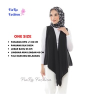 Outer Nita / Cardigan Tanpa Lengan - Hitam