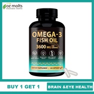 Fish Oil with Omega 3 Capsule Support Heart Joint Omega 3 Fish Oil Supplement Fish Oil Capsules