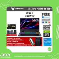 Laptop Gaming Acer AN515-58-55E6 i5 12500H 8GB 512 RTX 3050