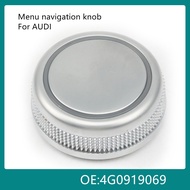 4G0 919 069 Silver Menu Navigation Knob 4G0919069 For Audi A6 S6 C7 A7 2011-2018 RS6 RS7 2014-2018 A