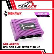 MOHAWK MU-46DSP 6 Channel DSP Amplifier Plug & Play DSP 31 Band EQ Car DSP with Amplifier 6CH DSP 4I