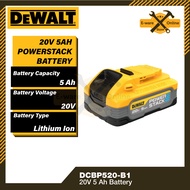 Dewalt 20V XR Powerstack Battery 5.0Ah Batteri DCBP520-B1