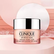 NEW CLINIQUE All About Eyes Cream Reduces Circles Puffs 15ml Anti-wrinkle reduces dark circles