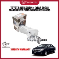 TOYOTA ALTIS ZRE14# (YEAR 2008) BRAKE MASTER PUMP CYLINDER 47201-0243