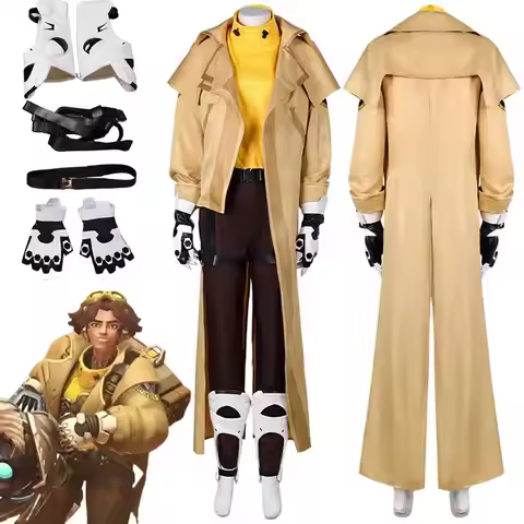 OW 2 Venture Cosplay Women Fantasy Role Play Costume Outfits Female Dress Up Coat Gloves Pants Fanta