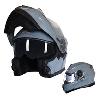 หมวกกันน็อคจักรยานยนต์ GXT สำหรับผู้ชาย หน้าร้อน ฤดูหนาว ฤดูใบไม้ผลิ ฤดูใบไม้ร่วง ป้องกันหมอก หน้ากา