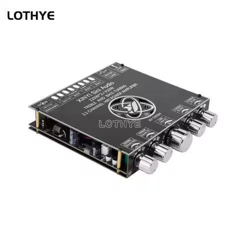 2.1 Channel TPA3251D2 Bluetooth 5.1 220W*2+350W HIFI Power Sound Amplifier Board Module Treble Bass 