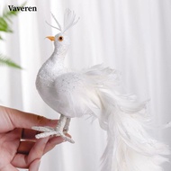 [Predolo3] Peacock Simulation Bird Figures Feathered Bird Model Artificial Bird for