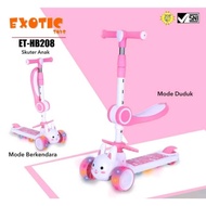 SCOOTER EXOTIC HB-208 CHILDREEN KICK SCOOTER RABBIT SCOOTER CHILDREN