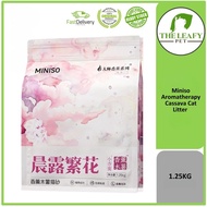 Miniso Pasir Kucing Cassava / Miniso Aromatherapy Cassava Cat Litter -1.25KG